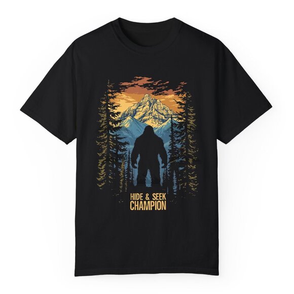 Bigfoot Hide and Seek Champion - T-Shirt - Picture 1 of 3